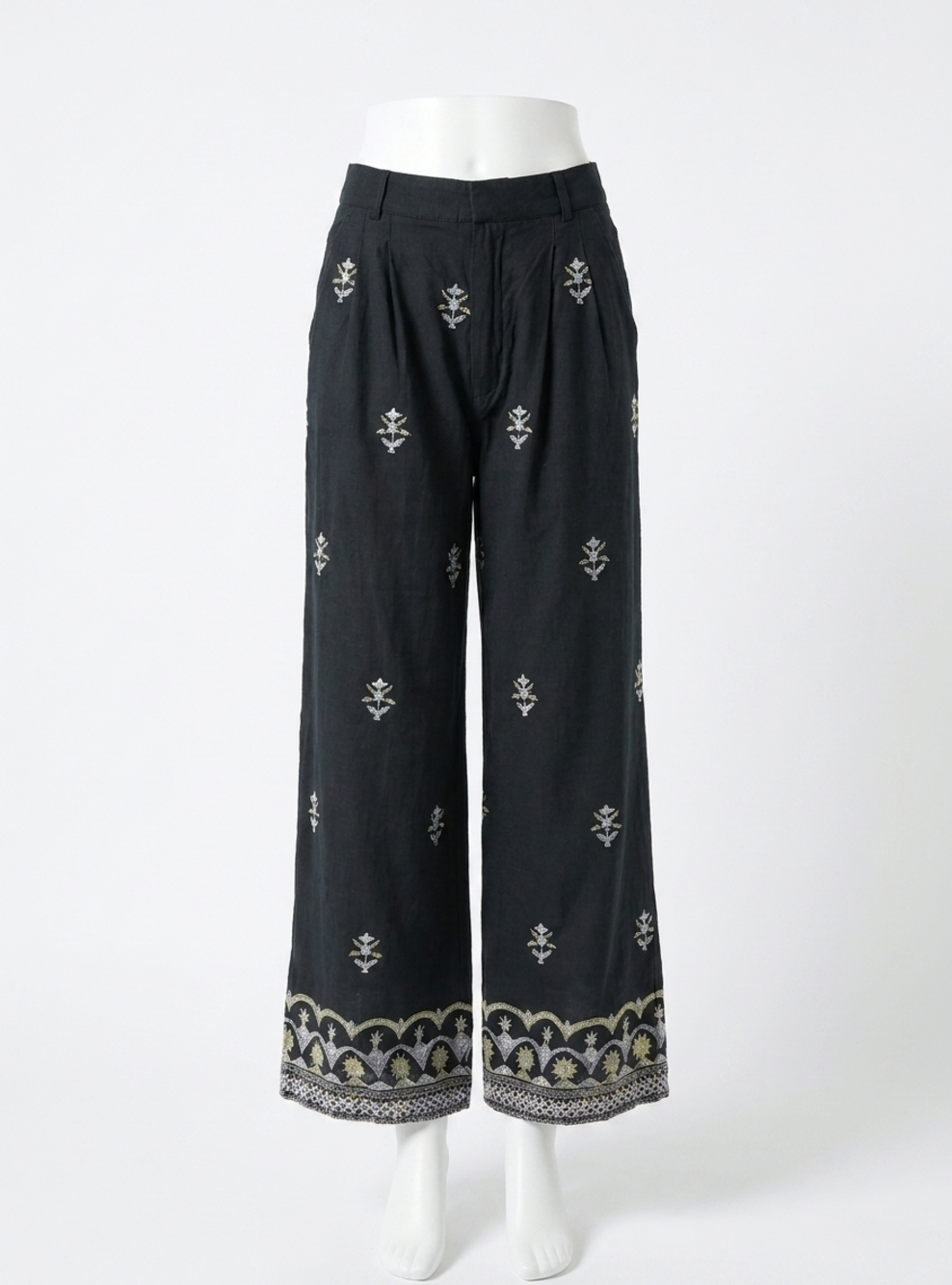 NEW MAISON HOTEL lolo wide leg pant in midnight wish